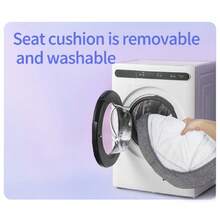 3-In-1 Electric Baby Bouncer & Baby Swing, Adjustable Soother With Reclining Function, Electric Rocking Function & Removable Tray, Sturdy Frame With Secure Harness System, Ideal For Newborns & Toddlers (Indoor), Modern & Ergonomic Design - 灰色 - 查看 5