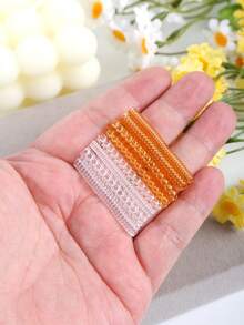 Bộ 4/8/12 dụng cụ điều chỉnh kích cỡ nhẫn, dụng cụ chỉnh kích cỡ nhẫn lò xo cho nhẫn bị rộng, dụng cụ siết chặt không lộ viền, phù hợp với hầu hết mọi loại nhẫn, giúp thu nhỏ kích thước nhẫn mà không cần chỉnh lại kích thước đối với nhẫn có bản dày. - Bộ điều chỉnh nhẫn - Xem 3