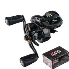 全新 Garcia Original PRO MAX PMAX3 左右手通用渔线轮，小巧顺滑，齿轮比 7.1:1，8 个轴承，8.1 公斤刹车力，防水 - 彩色 - 查看 1