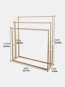 1pc Vertical Bathroom Towel Rack - Space‑Saving Standing Towel Storage Rack With Multi‑Tier Shelves, Suitable For Household Use, A Practical Bathroom Storage Accessory|Minimalist Design, Serving As A Bathroom Storage Rack, Shelf And Towel Rack All In One - Multicolor - View 7