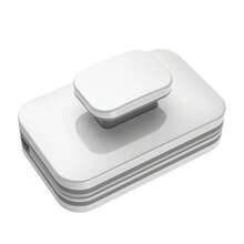 Dụng cụ lau kính hai mặt từ tính, cầm tay, lực hút mạnh, thích hợp cho cửa sổ cao, không cần điện, có dây an toàn, chống kẹp tay, lý tưởng cho phòng khách, phòng ngủ, phòng tắm, nhà bếp, nhà vệ sinh. - Nước lau kính hai mặt - Xem 13