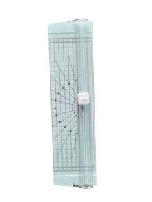 1pc Multifunctional Paper Cutter, Bi-Directional Cutting, With Automatic Safety Protection And Side Ruler, Suitable For Cutting Kraft Paper, Coupons, Labels, Cardboard, Idol Photos, Replaceable Size, Office Supplies, Back To School Essential - Multicolor - View 9