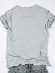 Disney Women T-Shirts - Grey - View 2