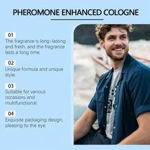 Men's cologne perfume is natural, fresh, non pungent, charming, mild and fragrant men's fragrance water - por defecto - Ver 4