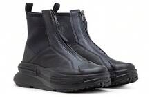 Converse Run Star Legacy Chelsea CX High Triple Black - A04697C New Size Unisex Shoes - 黑色 - 查看 4