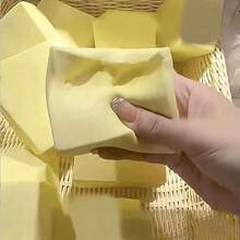 Soft Milk Brick Slow Rebound Sticky Hand Simulation Toy, Realistic Yellow Butter Cake, Emitting The Aroma Of High-End Pastries, Soft Texture, Very Fun To Play With - Multicolor - View 4
