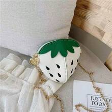 1 Túi đeo chéo trẻ em hình dâu tây dễ thương và ngọt ngào - quả dâu - Xem 13