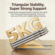 HP ZJ20 筆記型支架 電腦支架 散熱器 筆記型散熱器 鋁合金 便攜式直立式增高架 - 查看 8