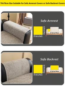 1 chiếc đệm sofa dệt bằng sợi chenille chuyển màu, chống trầy xước do thú cưng, dùng được cả bốn mùa, có thể giặt máy, đa năng, kiểu dáng hiện đại, bảo vệ cho sofa 1-4 chỗ ngồi. - nhiều màu - Xem 17