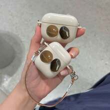 Ốp bảo vệ hình đá, tương thích với tai nghe Apple, chống trầy xước và chống rơi vỡ. - Nhiều màu - Xem 1