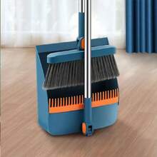 Compact Folding Broom Dustpan For Household Cleaning - A - View 11