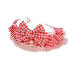 Cute Cat Bow Detachable Floral Aesthetic Cat Bow Collar Bell Suitable For Indoor Cats, Kittens And Small Dogs, Pet Supplies - Multicolor - View 6