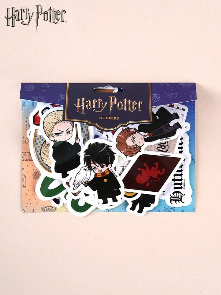 Warner Bros 100PCS Officially Licensed PVC Stickers Featuring Hermione Granger Ron Weasley And House Designs Waterproof Durable Vinyl Decals For Laptop Water Bottle Phone Luggage Skateboard Decoration Gift For Friends Fans Collectors - Stickers - View 7