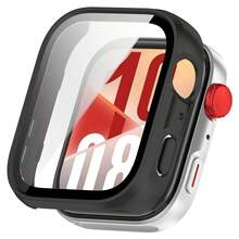 华为 Watch Fit 4/Fit 4 Pro 钢化玻璃屏幕保护膜和硬质 PC 保护壳，男女皆宜的配件礼品 - 彩色 - 查看 16