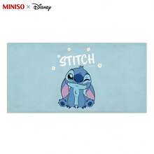 MINISO X Disney Stitch Ultra Soft Bath Towel, Cute Cartoon Stitch Print, Absorbent Cotton Towel For Bathroom, Beach, Pool - Multicolor - View 4