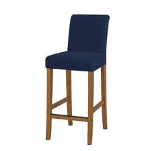 Short Back Bar Chair Cover Jacquard Waterproof Bar Stool Seat Covers Elastic Stretch Dustproof Slipcovers Banquet - Multicolor - View 18