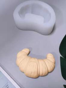 Khuôn silicon đa năng tự làm bánh sừng bò, có mùi thơm, dùng để làm thạch cao. - Bánh sừng bò - Xem 4