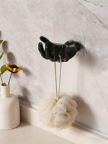 Creative Hand-Shaped Wall Hook, Waterproof & Moisture-Proof, Bathroom & Entryway Storage Organizer - Multicolor - View 4