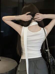 Women Tank Tops & Camis - White - View 5