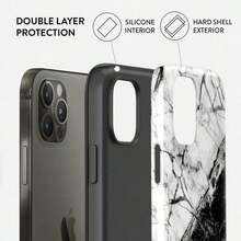 Elegante y sencilla funda anti-caídas para teléfono, compatible con múltiples modelos, ligera y duradera. - Estilo 6 (1 pieza) - Ver 3