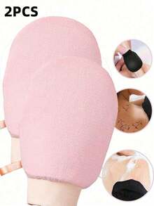 1只去角质手套，双面身体磨砂手套，去除死皮手套，深层去角质手套，男女通用，沐浴去角质手套，深层去角质手套，有助于打造光滑透亮肌肤 - 搓澡手套 - 查看 12