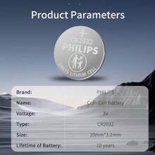 PHILIPS 40pcs AA, 40 Pcs AAA Carbon Batteries And 5 Pcs CR2032 Button Battery, 1.5V Long-Lasting Batteries, Suitable For Household And Office Equipment, With An Extended Shelf Life! - Xem 4