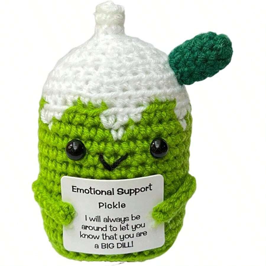 1个黄瓜玩偶是节日礼物的首选，例如生日礼物、情人节礼物、母亲节礼物、父亲节礼物、圣诞礼物、新年礼物，送给朋友、家人和同事。 - 彩色 - 查看 1