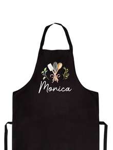Personalisierte Namensschürze, individuelle Namensschürze, Muttertagsgeschenk (für Ehemann, Freund, Bruder, Junge), einzigartiges Geburtstagsgeschenk, lustiges Geschenk für Mama und Papa, Vatertags-Geschenk (von Tochter oder Sohn) - BBQ-Koch-Schürze, Küchengeschenk - Verschiedenfarbig - Übersicht 4