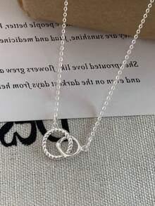1 Pc Fashion Necklace Pendant For Women For Valentine's Day Gift Engagement Anniversary Party Jewelry - 1# - View 2