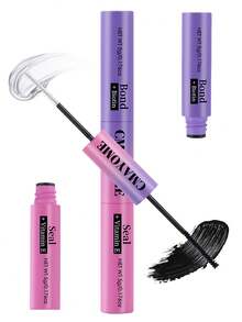 [Giữ được đến 72 giờ] 1/2/3 hộp Keo dán mi và chất làm kín 2 trong 1 không gây kích ứng | Giữ được đến 72 giờ, không chứa latex, chống thấm nước | Thích hợp cho mi giả tự làm, dụng cụ trang điểm mi giả | Keo dán mi giả màu đen hỗn hợp - Màu đỏ tím - Xem 12