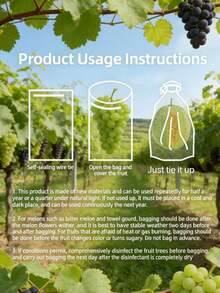 Reusable Fruit Protection Bags, Plant Shading Covers And Anti-Bird Anti-Insect Nets - Suitable For Gardening Crops Such As Tomatoes, Grapes And Apples. These Reusable Protection Bags - Multicolor - View 2