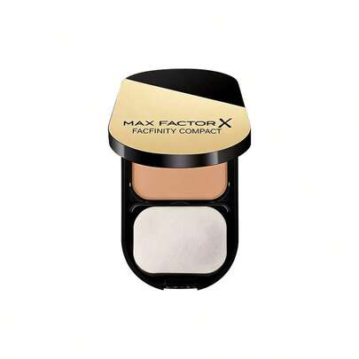 Max Factor Bourjois Facefinity Foundation SPF20 #001 Porcelain 10g, Oil Control, Long-Lasting Matte Finish, Lightweight Formula
