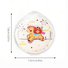 BATENG 1pc Powder Puff With Pony Pattern,Makeup Blenders,Makeup Sponge Puff Suitable For All Skin Types With Storage Box,Thick And Soft,Cream And Powder For Flawless,Soft And Skin Friendly Makeup Puff,Makeup Tools Easy Carrying Or Travel,Room Decor,Vanity,Bedroom,Gifts,Gifts For Women,Christmas Gifts - Multicolor - View 13