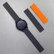 20mm/22mm 强磁硅胶表带替换表带，兼容三星 Galaxy Watch 7/6/5/4/3、Watch GT6/5/4/3 Pro 46mm、Forerunner 570/165/265/255、Venu 4/3/2、Balance 2/Active Max/2/BIP 6/5、Watch 5、Watch 5 Active 智能手表 - 常規款 - 查看 15