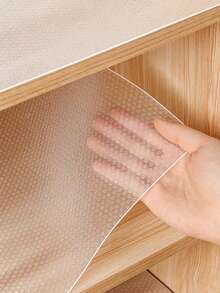 1 Roll Cabinet Liner, Suitable For Cabinets, Drawers And Refrigerators, Easy To Clean, Waterproof, Oil-Proof, Moisture-Proof, Dust-Proof, Kitchen Countertop Mat, Furniture Cabinet Drawer Organizer, Home Decor, Party And Christmas Storage - Multicolor - View 5