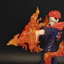 Itadori Yuji Battle Version Figure, Anime Merchandise Desktop Ornament Gift For Anime Fans S - Multicolor - View 4