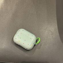 1pc Niche Tie-Dye Star Design Protective Case For AirPods Pro 1/2/3/4 Bluetooth Earphones - Multicolor - View 3