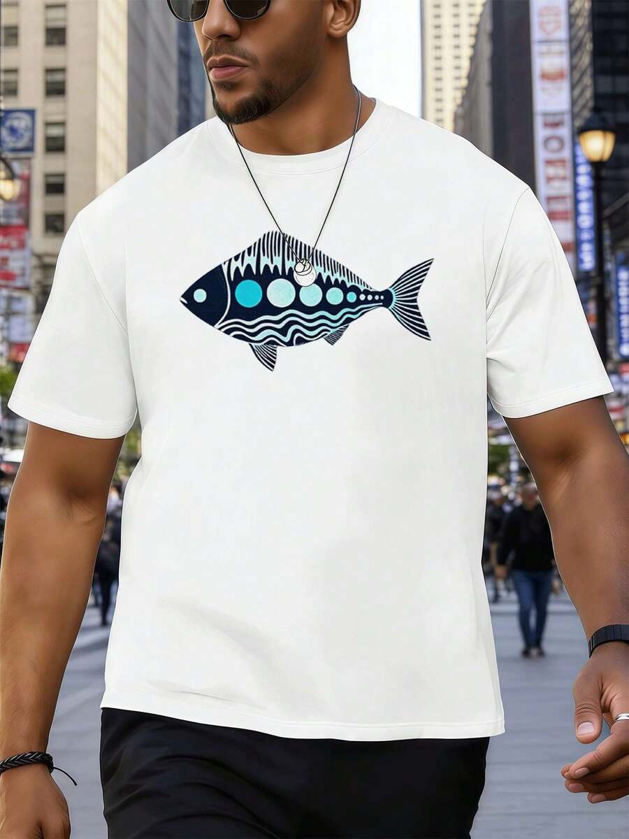 Men T-Shirts - White - View 1