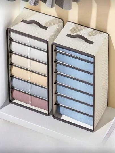 Kit2/Kit3 Colmeia Organizadora para Calça Jeans com viés branco WL-2380
