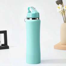 Customized Text LOGO Stainless Steel Water Bottle, Personalized Insulated Portable Sports Water Cup With Name, Leak-Proof Sealed Design, Perfect For Back To School Season Gift, Birthday Gift, Personalized Gift, Cupholder Friendly - Multicolor - View 15