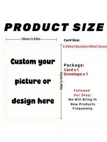 Thiệp báo hỷ tùy chỉnh có ảnh/Thiệp thông báo đám cưới cá nhân hóa/Bưu thiếp báo hỷ cho đám cưới/Thiệp mời cưới hiện đại/Thiệp mời tiệc đính hôn tùy chỉnh/Thiệp ảnh - Nhiều màu - Xem 3