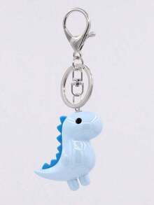 1pc Unisex Cute Cartoon Dinosaur Keychain Oil Glossy Mini Dinosaur Pendant Bag Charm For Couples And Friends Christmas Gifts Gift Thanksgiving Christmas Decor Winter Gifts For Women - 綠色 - 查看 1