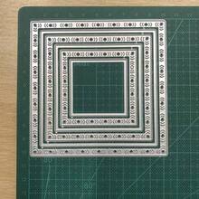 Lace Background Board Label Metal Cutting Mold, Card Making Set, Embossing Paper Mold Cutting Set, Scrapbooking Template And Engraving Supplies, Machine Template Making Materials - MC095 - View 6