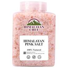 Himalayan Chef Pink Himalayan Salt Coarse Grain Plastic Jar - 5 lbs. For Refill Grinders - como en la foto - Ver 1