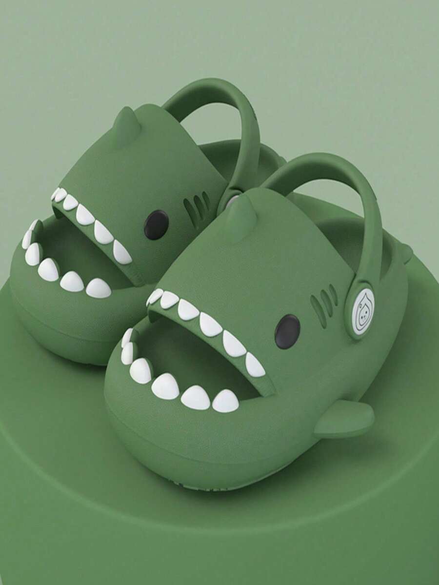 Sandalias UNISEX de Tiburón con Correa Ajustable y Aleta Desmontable: Diseño Ligero y Cómodo para Uso Diario - Sandalias de Tiburón Ajustables al Talón con Aleta Extraíble: Comodidad Máxima UNISEX y Diseño Versátil para Cualquier Ocasión, Antes de Realizar su Compra, Verifique que la Talla Seleccionada sea Correspondiente a la de su Calzado Habitual. - Verde Oliva1 - Ver 1