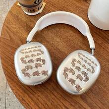 Fierce Animals 1pc Elephant Print Protective Case Suitable For Airpods Max, Unique Headphone Cover - Multicolor - View 6