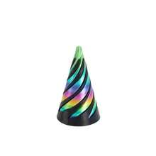 1pc 3D Printed Rotating Stress Relief Toy - Multicolor - View 9