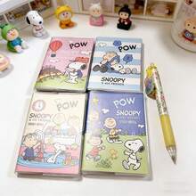SNOOPY 这款广受欢迎的A7迷你笔记本采用经典的卡通图案，超级可爱。它小巧轻便，可以放进口袋，携带非常方便。 - 彩色 - 查看 3