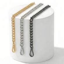 Purse Chain Strap Cross Body Chain Strap Replacement Chain For Handbag Shoulder Bag Purse - Gun color - View 4