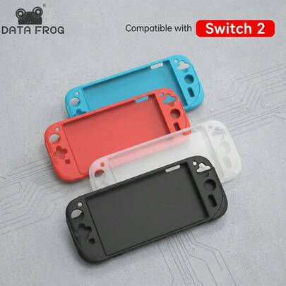  Ốp bảo vệ silicon DATA FROG cho máy chơi game Switch 2, vỏ bảo vệ mềm cho phụ kiện máy chơi game Switch 2.